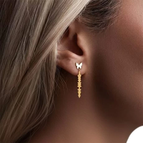 گوشواره پروانه صوتی